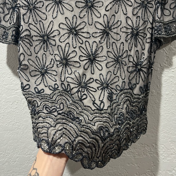 Papell Boutique Vintage Evening Top - Picture 4 of 4